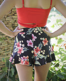 Women Shorts Flower print